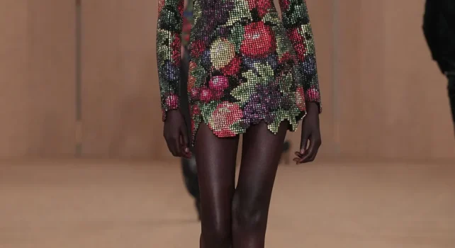 Balmain Automne/Hiver 2024 : La fleur au fusil