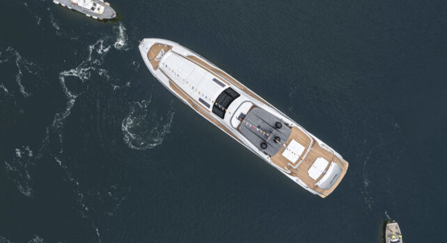 Ferretti Group : Découverte du Pershing 140, un quatrième navire mis à l&rsquo;eau à Ancône
