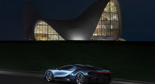Bugatti : Le plus grand showroom du monde révélé à Bakou