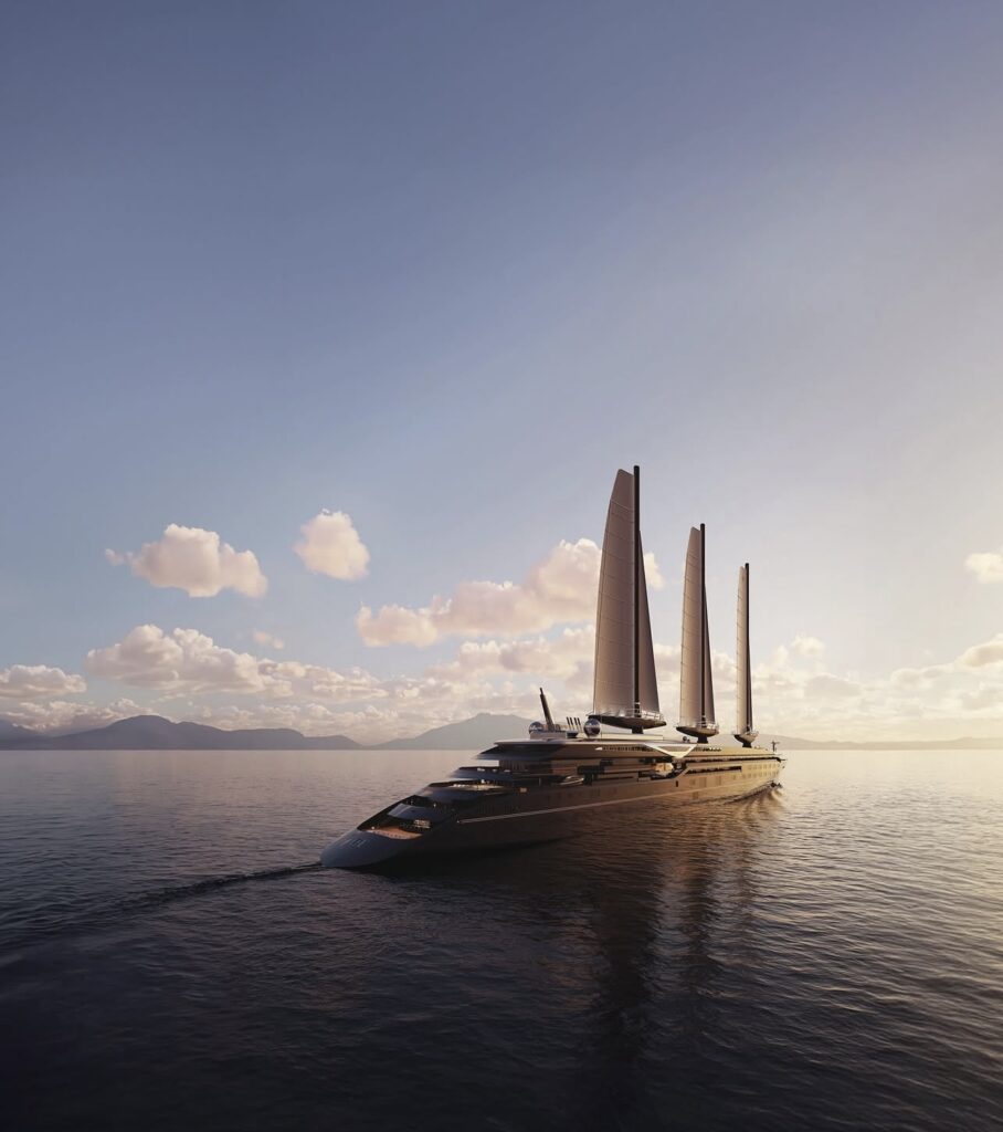 Orient Express Corinthian, plus grand voilier du monde, baptême à Saint-Nazaire le 29 avril 2026