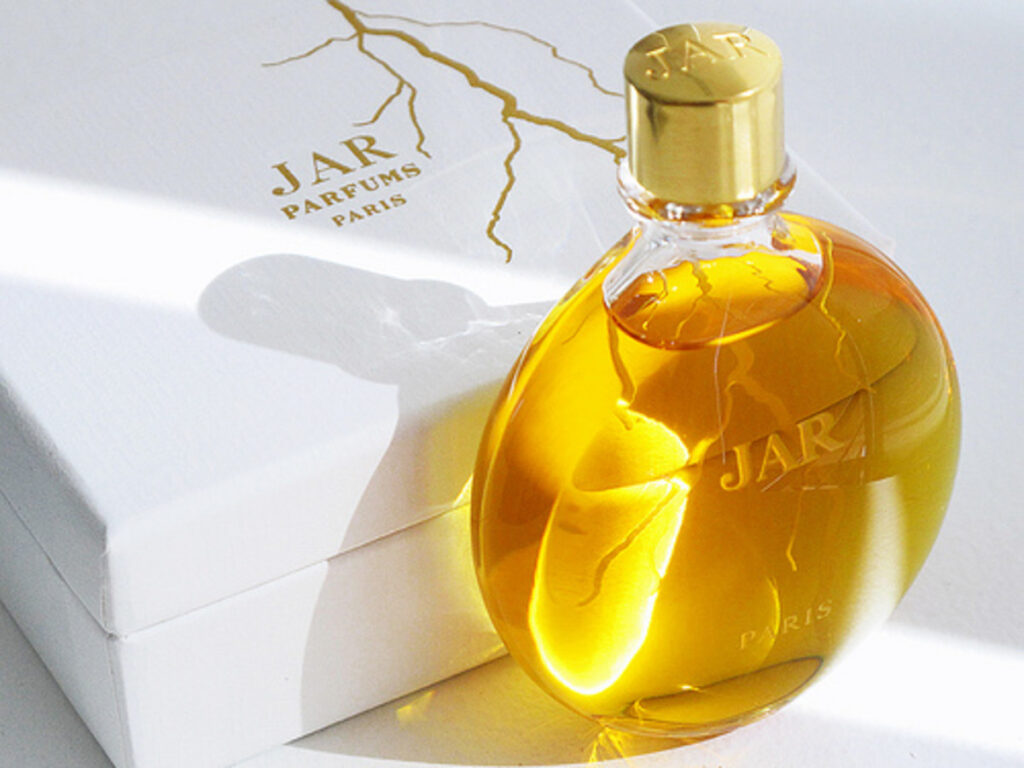 parfums les plus chers du monde : JAR Bolt of Lightning, flacon du parfum du joaillier Joel Arthur Rosenthal