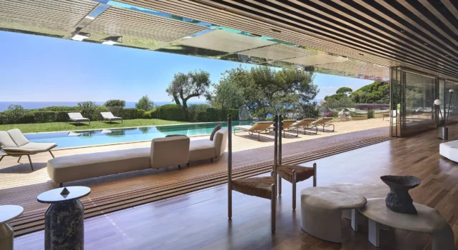 Villa Maeterlinck : L’architecture selon Jean Nouvel, la Méditerranée en ligne d’horizon à vendre pour 16 Millions d&rsquo;Euros