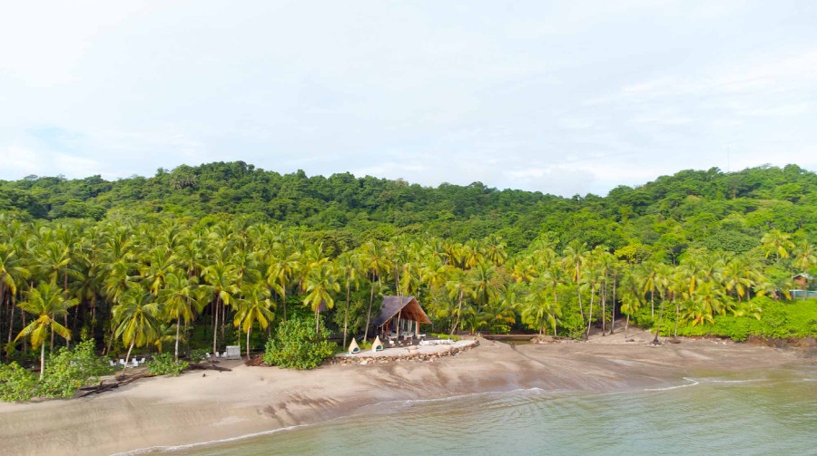 Archipel d'Islas Secas au large du Panama, quatorze îles du Pacifique