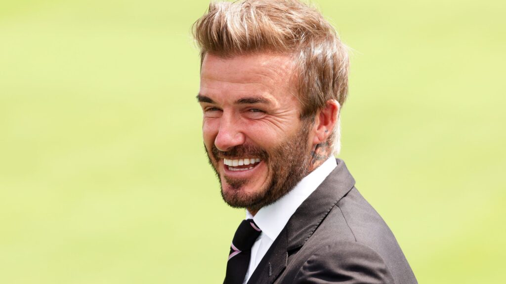 David Beckham, ancien capitaine de l'équipe d'Angleterre
