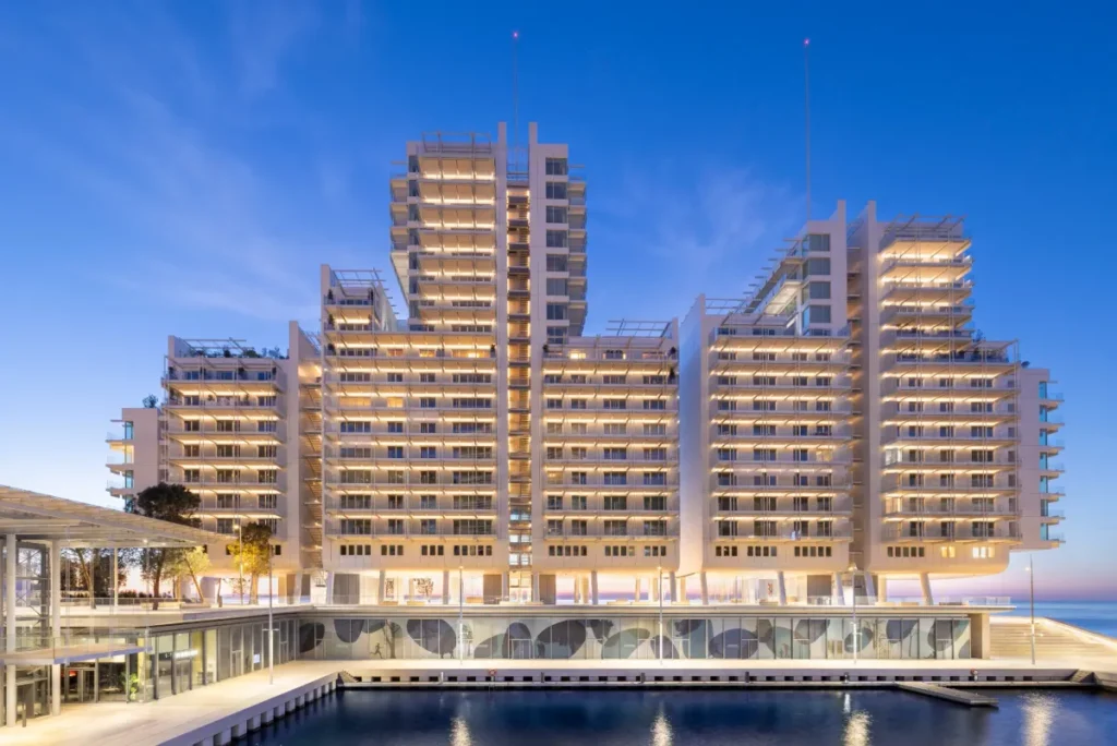 record immobilier mondial Monaco : Nouveau quartier de Mareterra