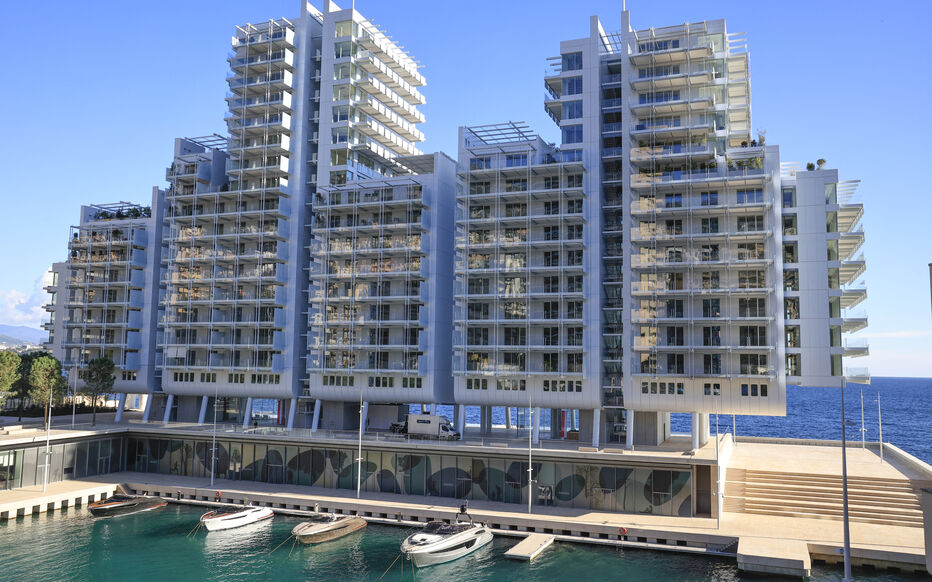 record immobilier mondial Monaco : Nouveau quartier de Mareterra