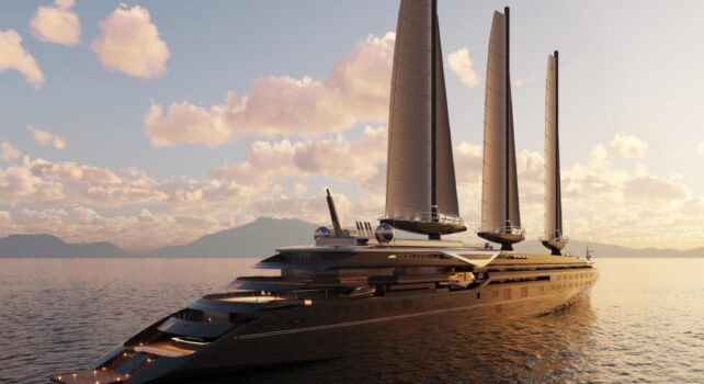 Orient Express Corinthian : Le plus grand voilier du monde prend la mer