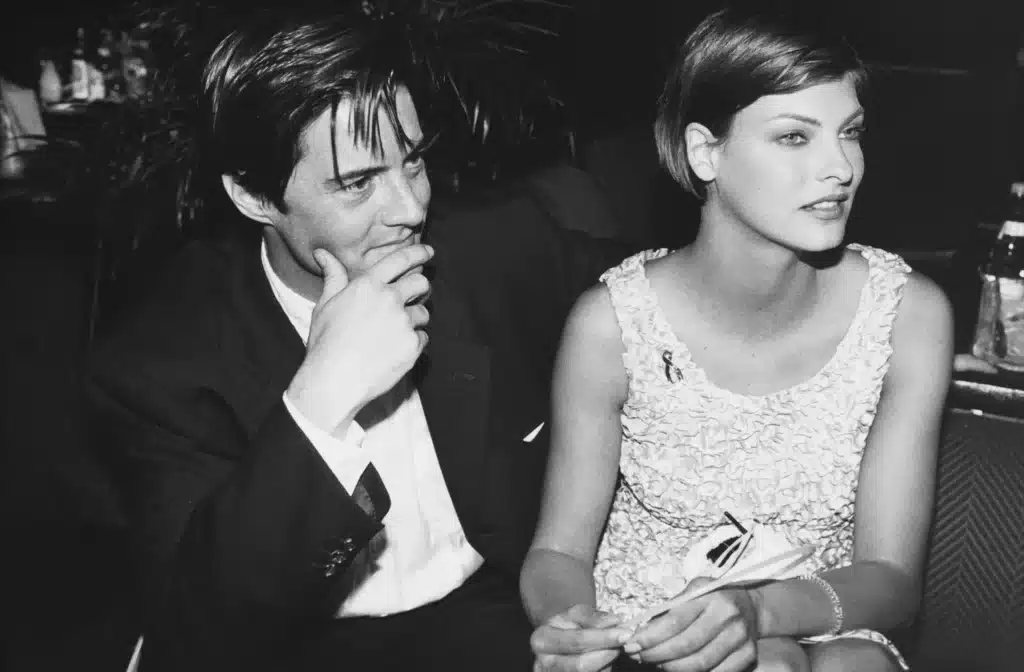 Kyle MacLachlan et Linda Evangelista