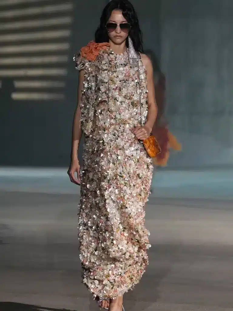 Robe défilé