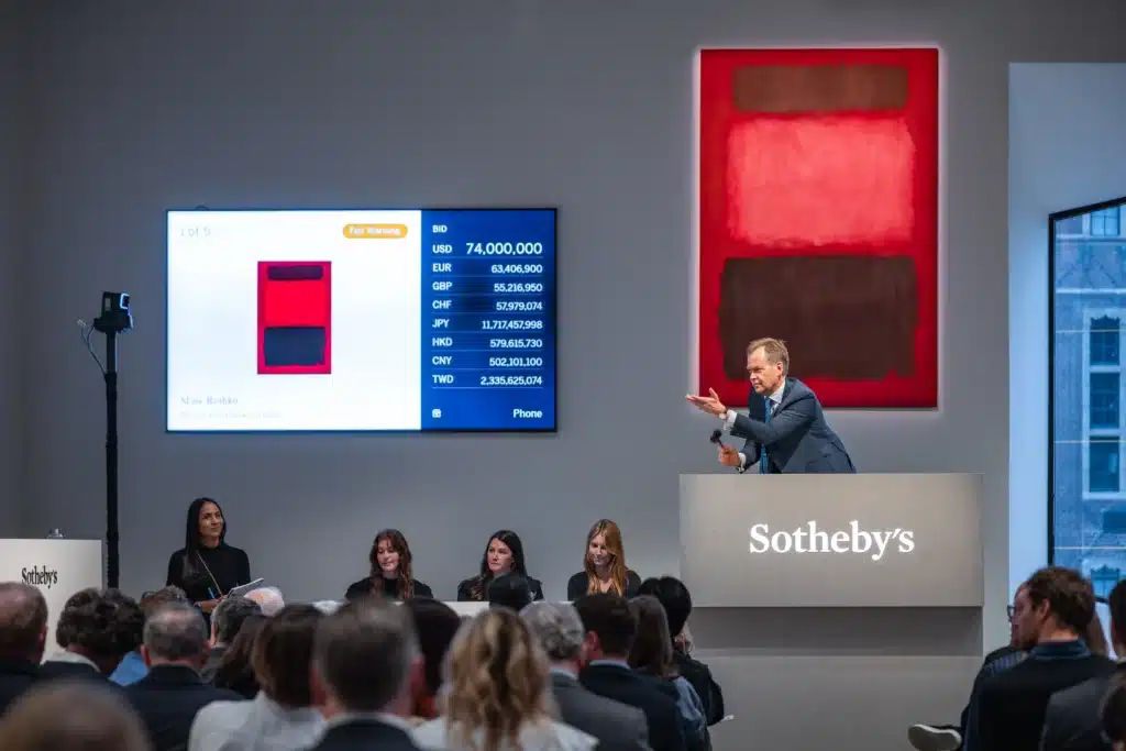 Mark Rothko “Brown and Blacks in Reds” - Sotheby's