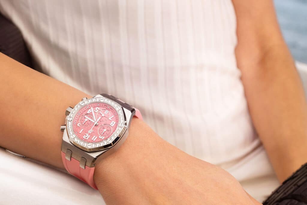 Audemars Piguet Royal Oak Offshore en titane rose