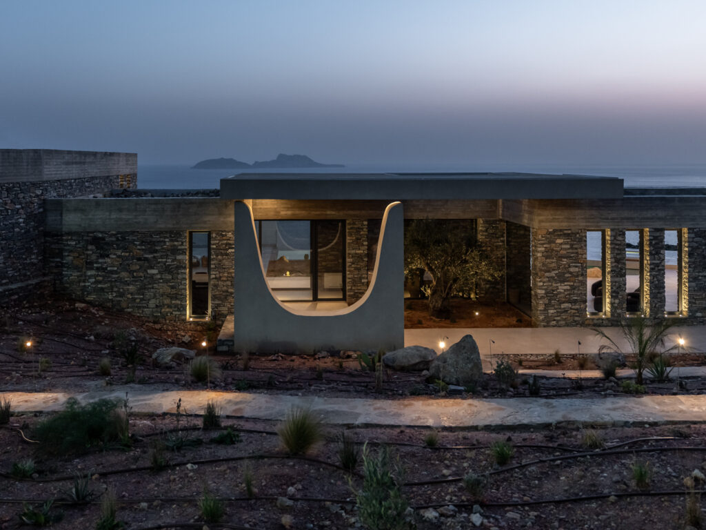 Keras Cliff House de nuit