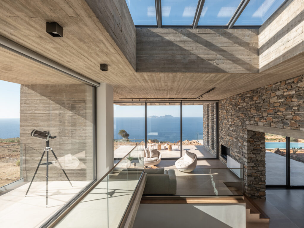 Keras Cliff House espace de vie