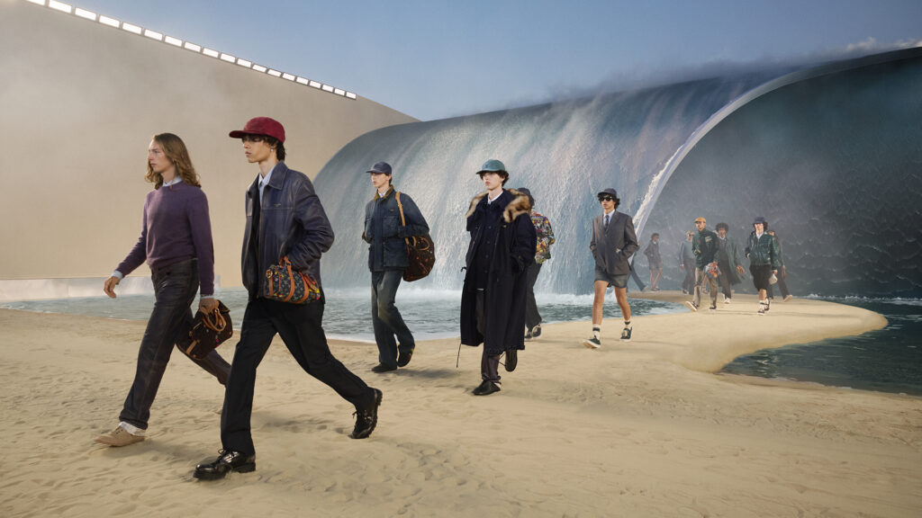 Louis Vuitton Printemps-Été 2027 : Une vague majestueuse