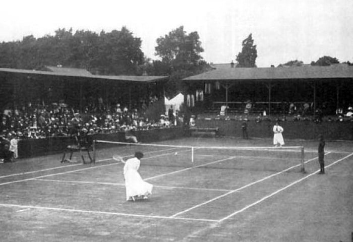 Histoire de Wimbledon : Image d'archive