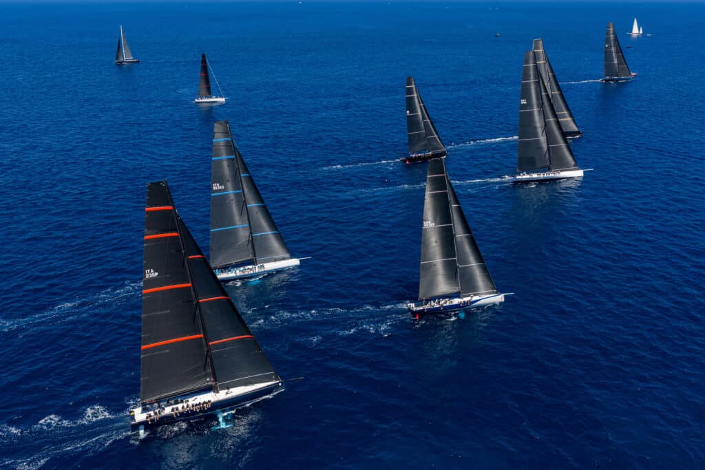 Les bateaux de la Loro Piana Giraglia 