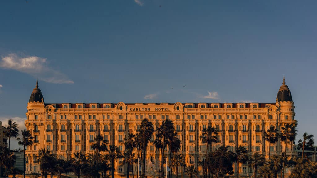 Le Carlton Hôtel, Cannes. 
