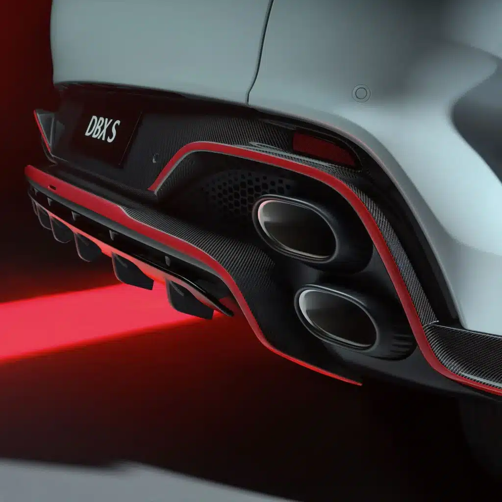 Aston Martin DBX S focus arrière