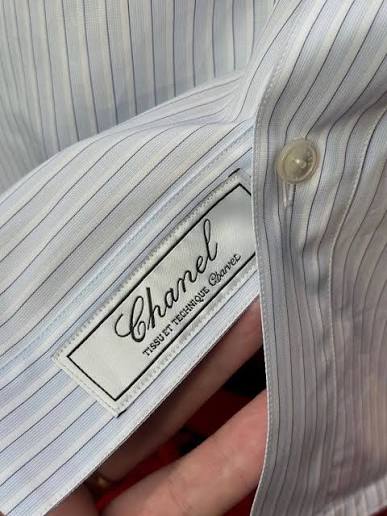 Chemise Chanel par Charvet