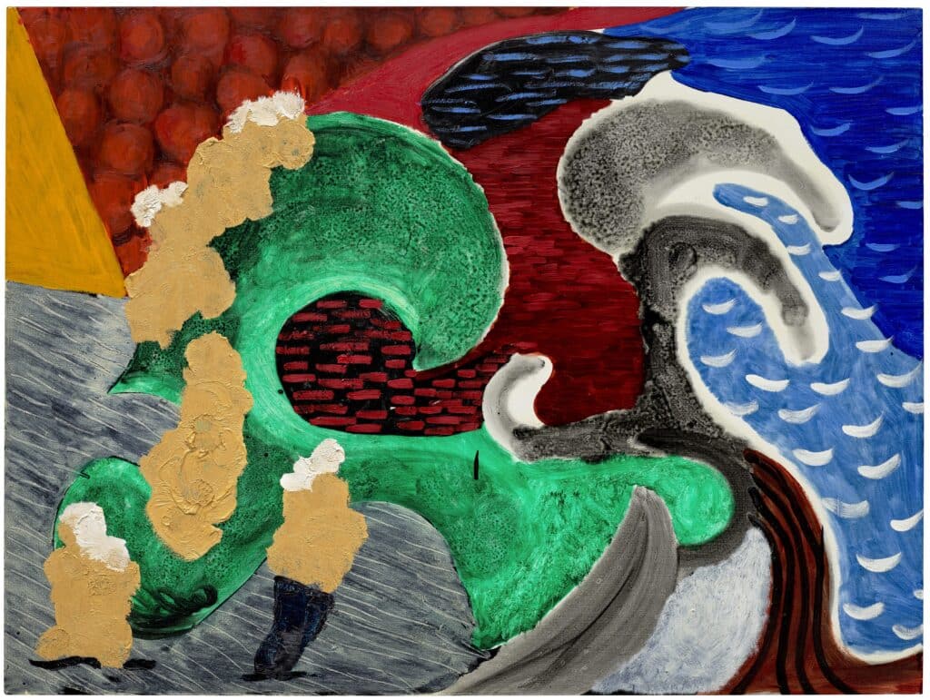 David Hockney, The Only One with Waves, 1991