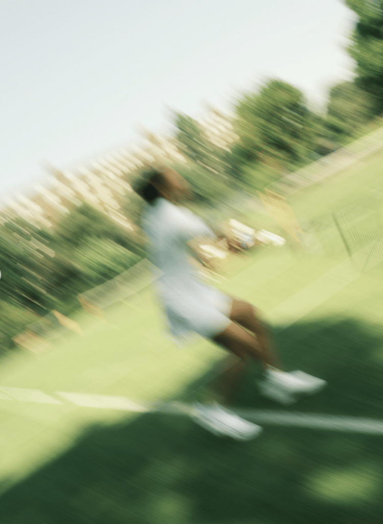 Un joueur pendant Giorgio Armani Tennis Classic 