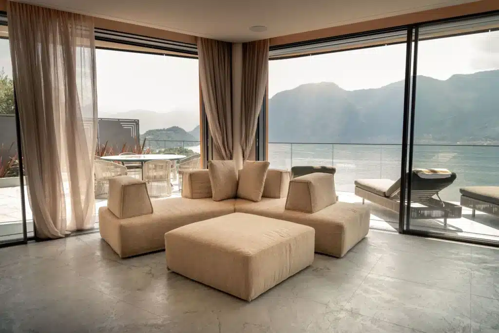Salon Miralago Lac de Côme Villa d'Este 