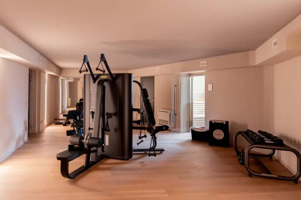 Salle de sport Miralago Lac de Côme Villa d'Este 
