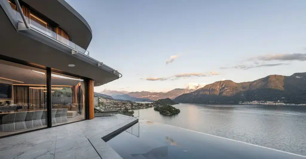 Piscine Miralago Lac de Côme Villa d'Este 