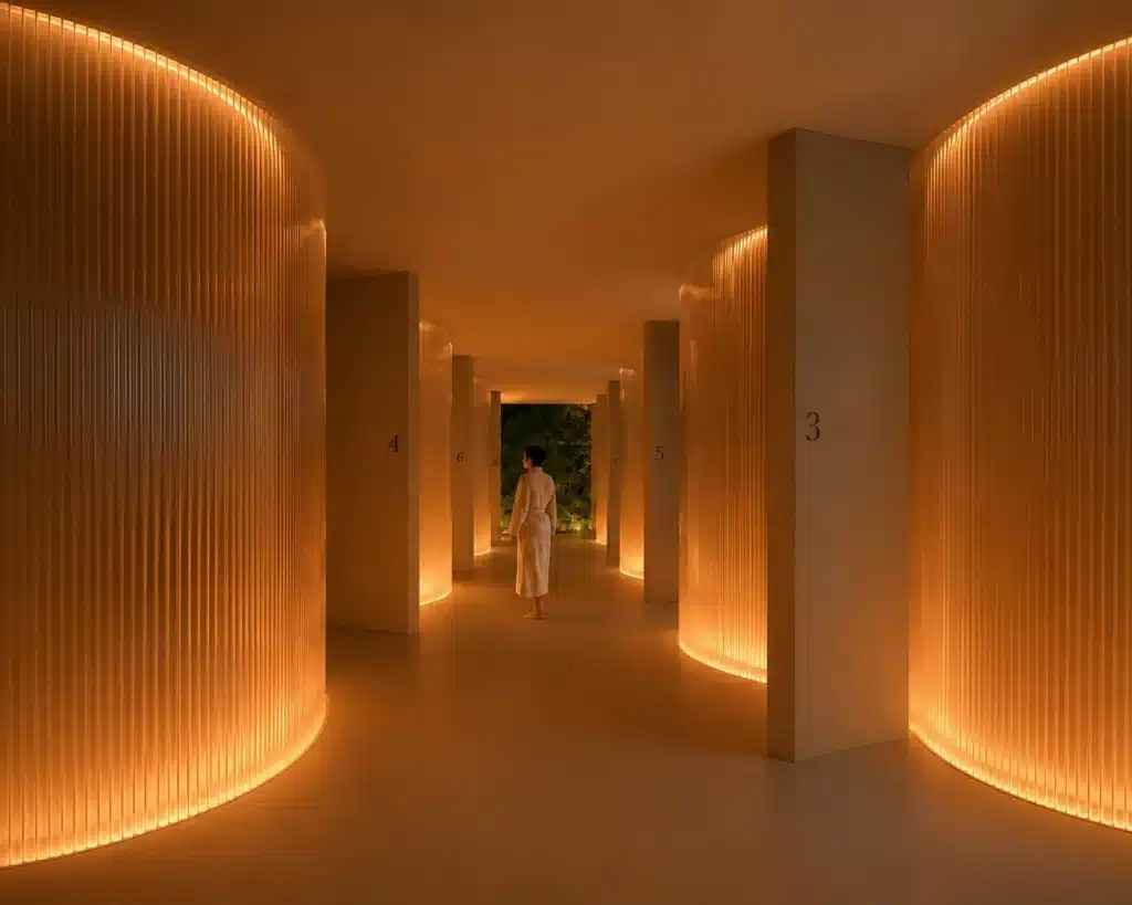Vestiaires Midjourney Medical Spa