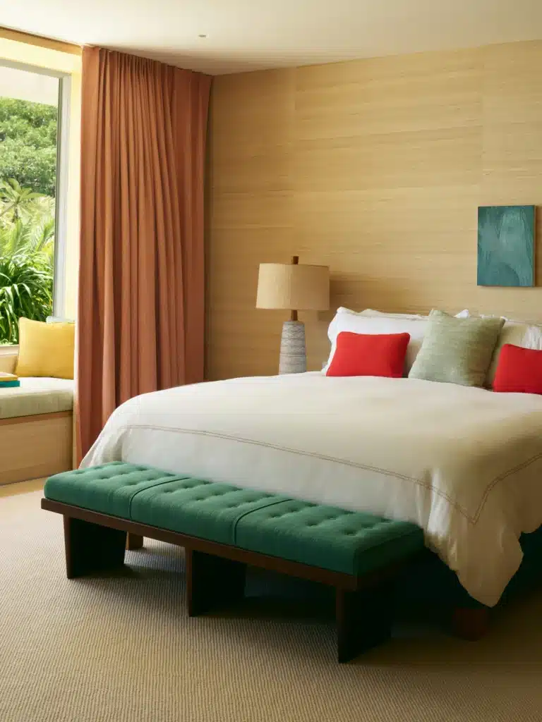La chambre Villa Art déco Key Biscayne 