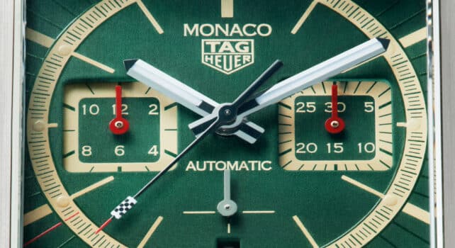 TAG Heuer Monaco Chronograph x Goodwood Festival of Speed : Le vert emblématique de la course en édition limitée