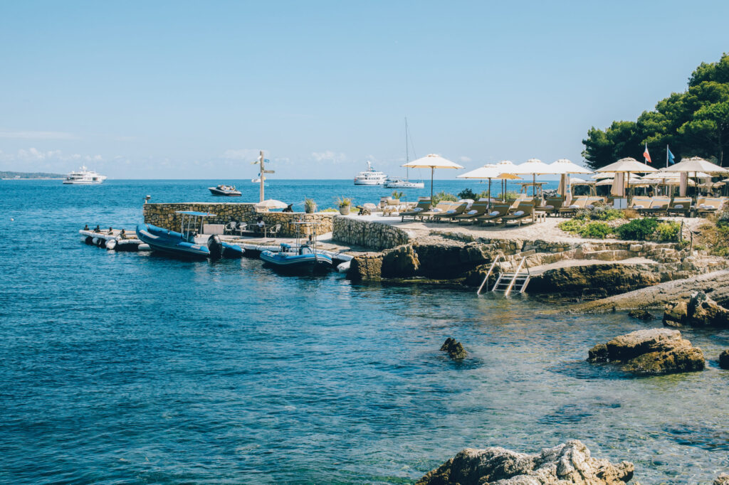 plages privées Riviera : La Guérite