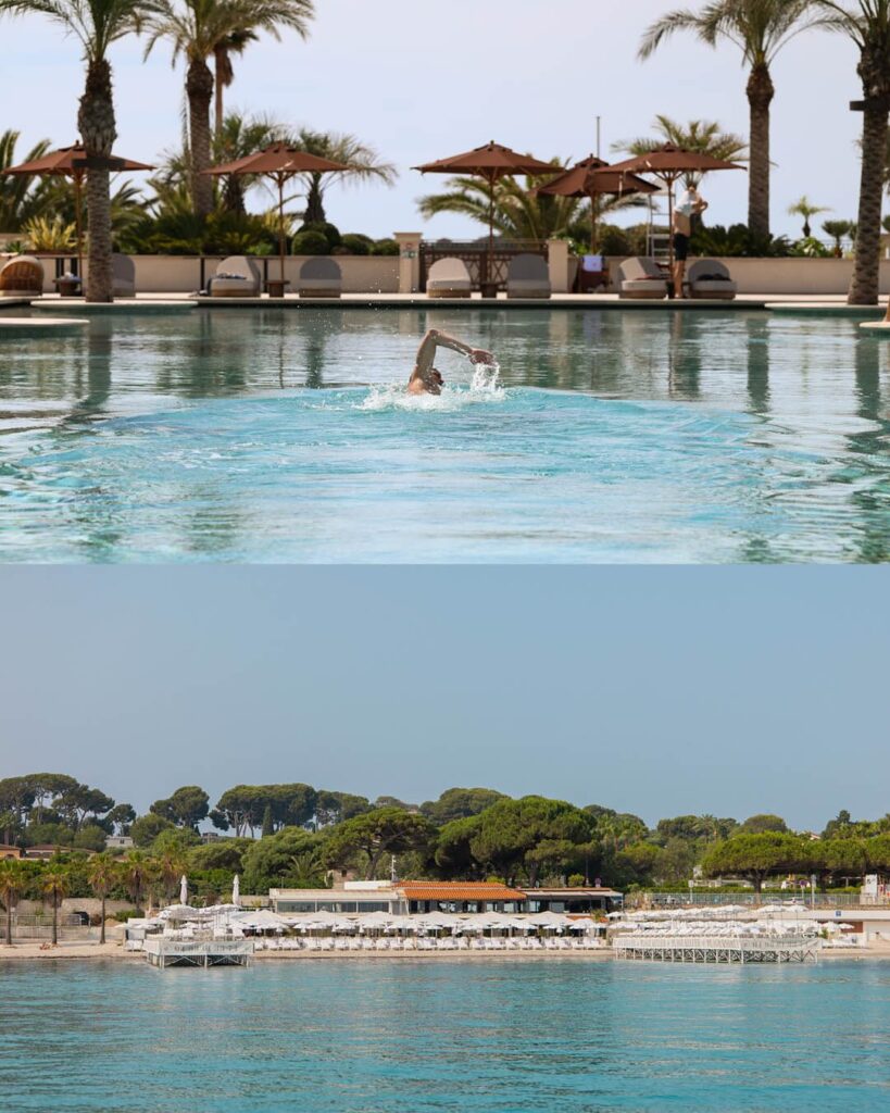 plages privées Riviera : La Piscine Keller