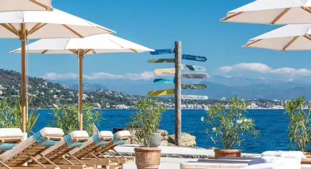 Les plus belles plages privées de la Riviera