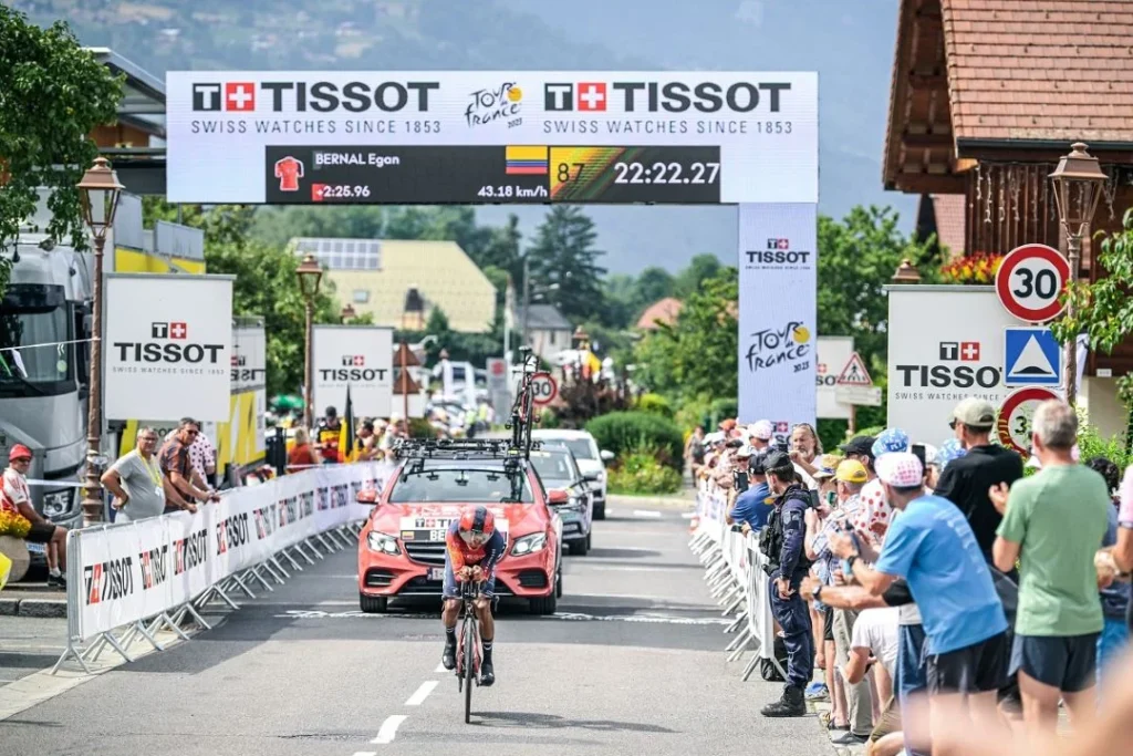 Tissot, chronomètre officiel du Tour de France