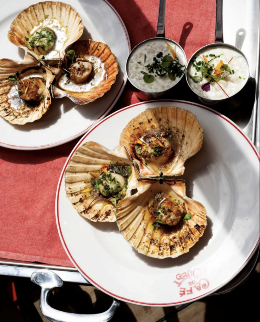 Un bon repas iodé au café de l'Ouest