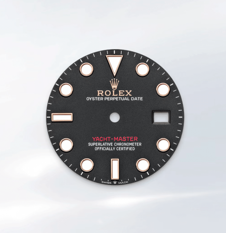 Rolex Yacht-Master 40 Everose et son cadran noir intense