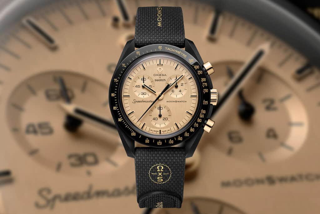 MoonSwatch Mission to the Moon 1969 : Le MoonSwatch qui embarque 11 grammes d'or
