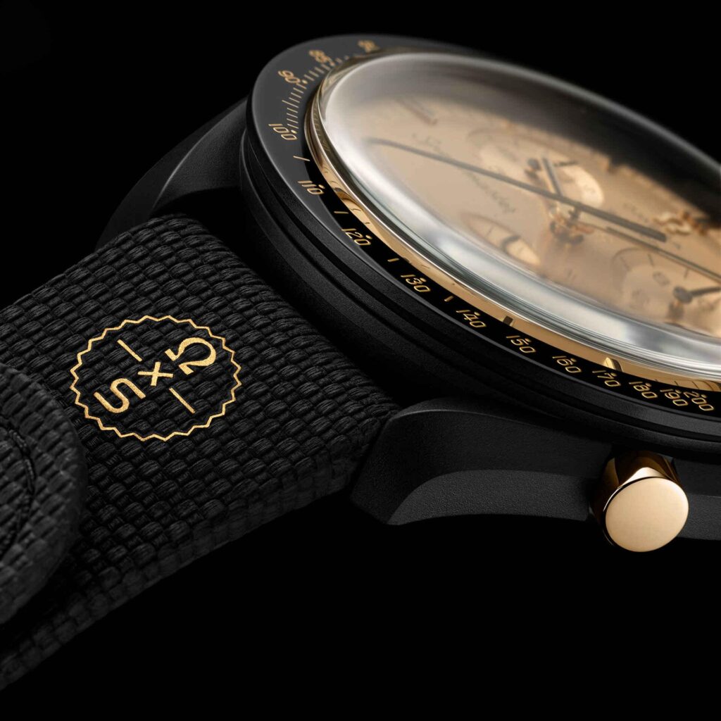 Le bracelet de la MoonSwatch Mission to the Moon 1969