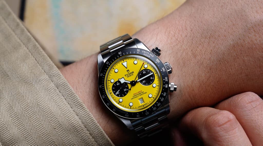 Tudor Blakc Bay Chrono 39 "Bumblebee"