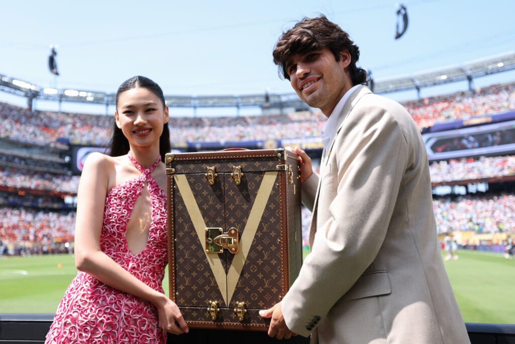Carlos Alcaraz et l'actrice Jung Ho-yeon