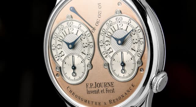 F.P. Journe Chronomètre à Résonance 022/99R : La pièce fondatrice de l’horlogerie indépendante contemporaine aux enchères chez Phillips Genève