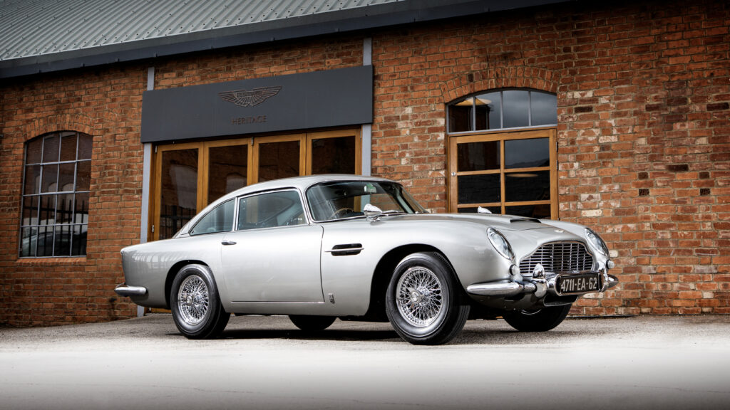 Voitures de collection les plus convoitées au monde : Aston Martin DB5