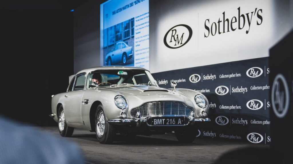 Voitures de collection les plus convoitées au monde : Aston Martin DB5