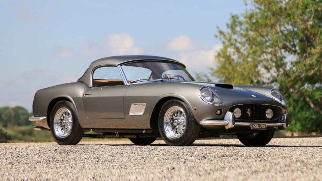 Voitures de collection les plus convoitées au monde : Ferrari 250 GT California Spyder