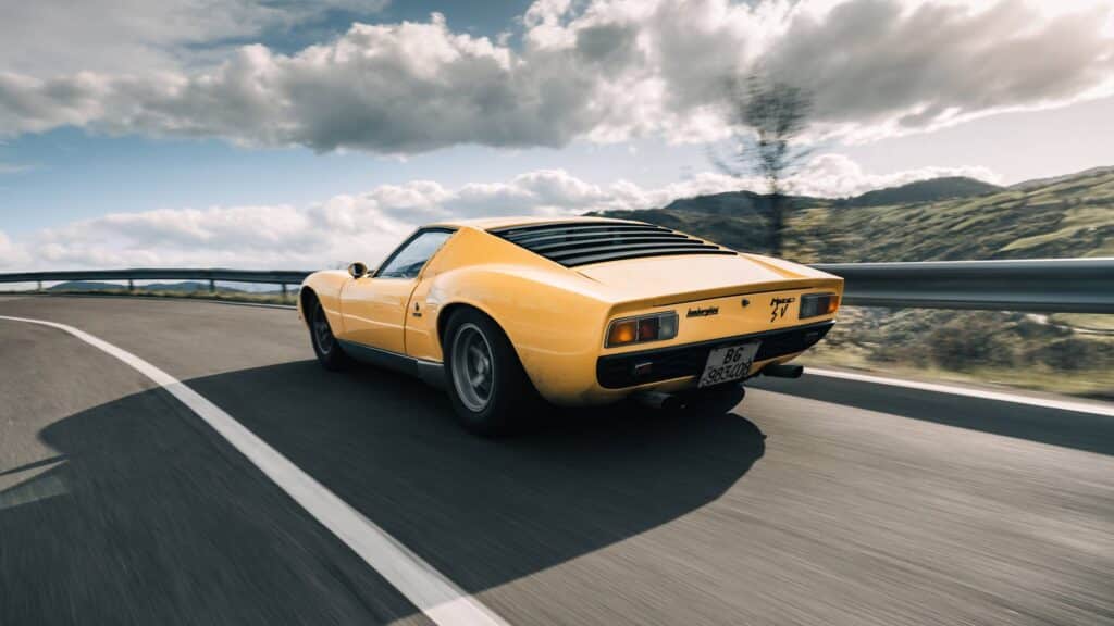 Voitures de collection les plus convoitées au monde : Lamborghini Miura de 1966