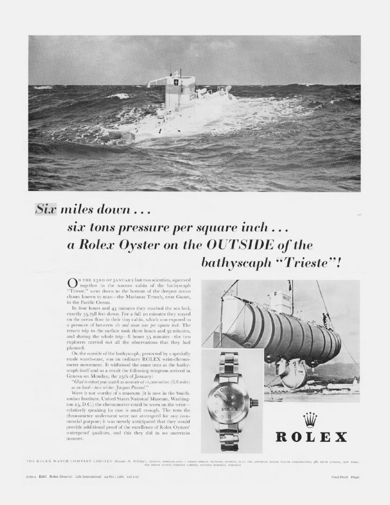 Histoire de la Rolex Submariner
