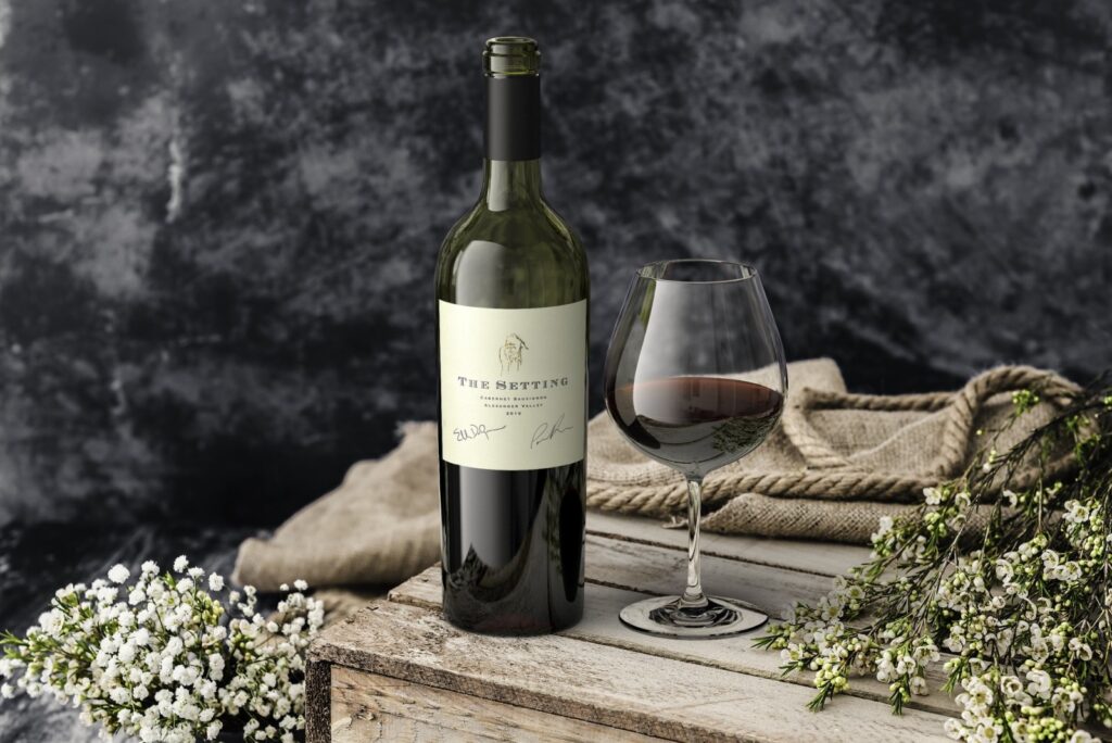 bouteilles de vin les plus chères du monde : The Setting Glass Slipper 2019