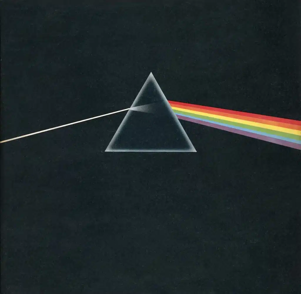 Le vinyle original pressé de "The Dark Side of the Moon" - Pink Floyd (1973)