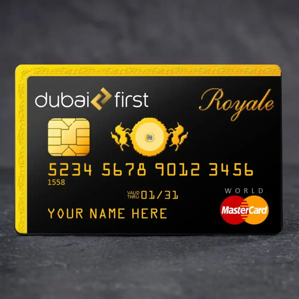 cartes de crédit de luxe : Dubai First Royale